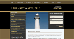 Desktop Screenshot of hornsbywatts.com